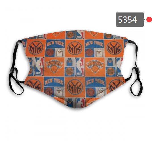 2020 NBA New York Knicks #3 Dust mask with filter